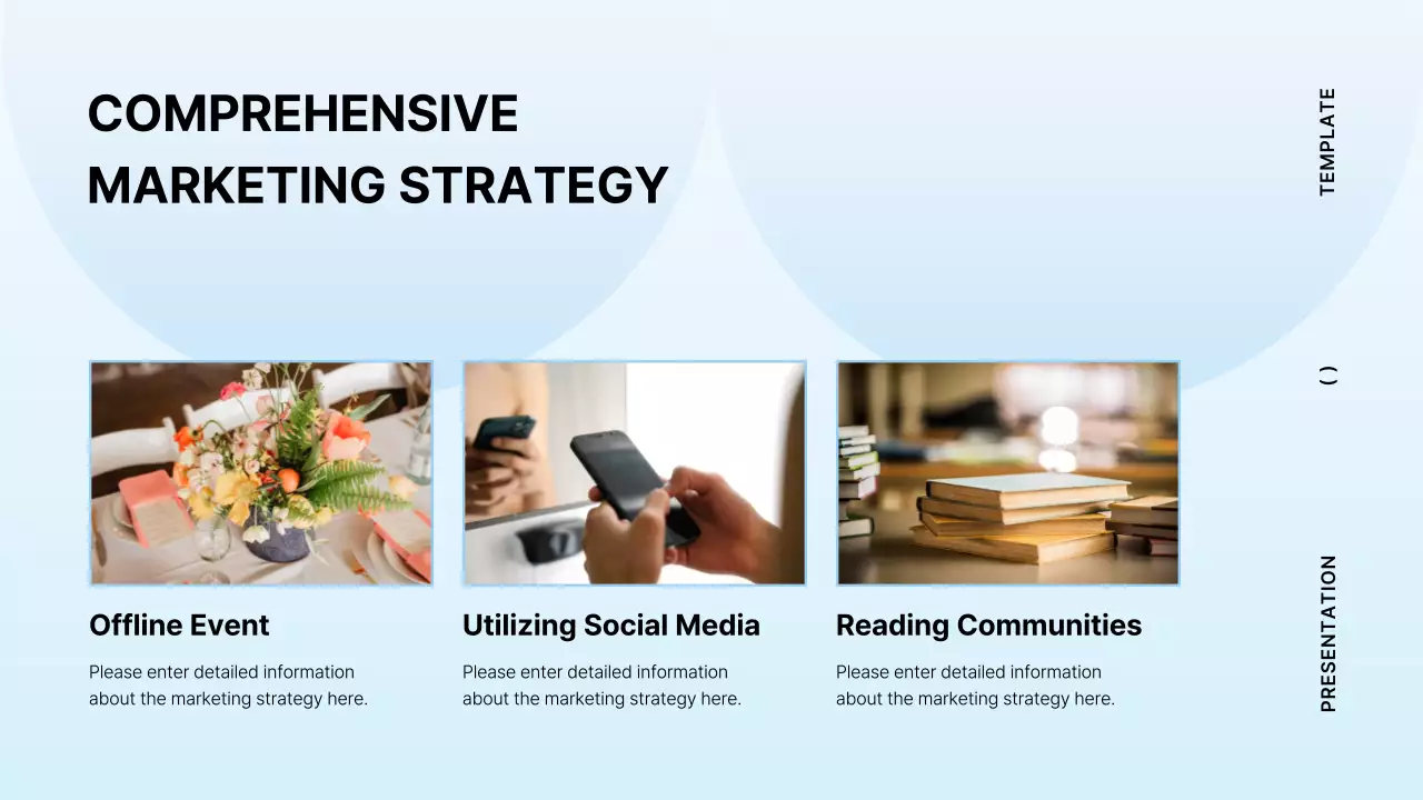 Presentasi Buku Modern Biru