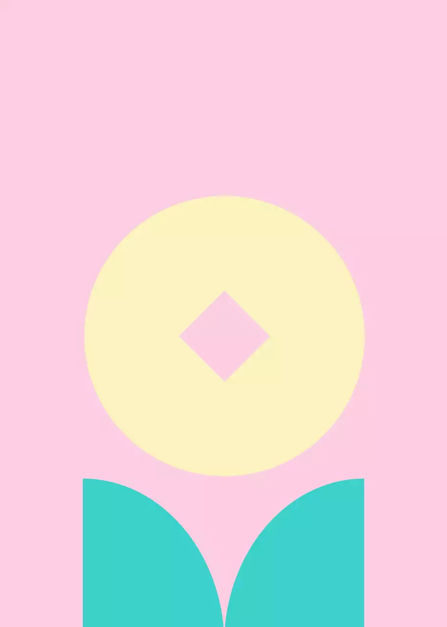 花が描かれた温かみのある雰囲気の福祉館パンフレット