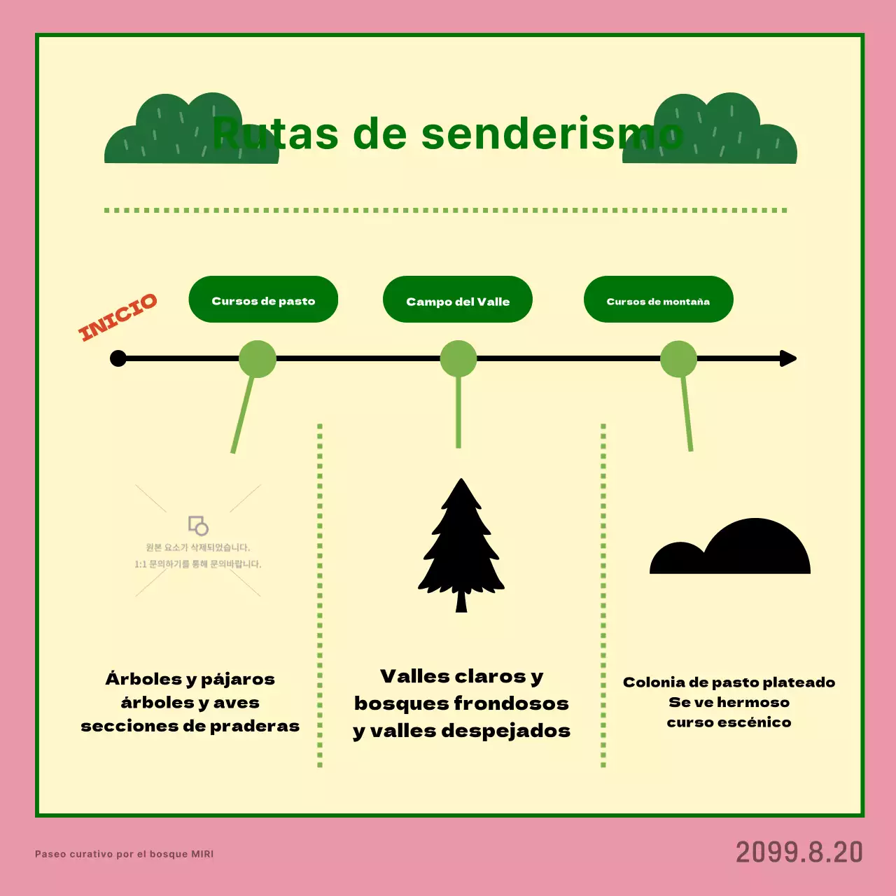 Promover el programa de la marcha rosa