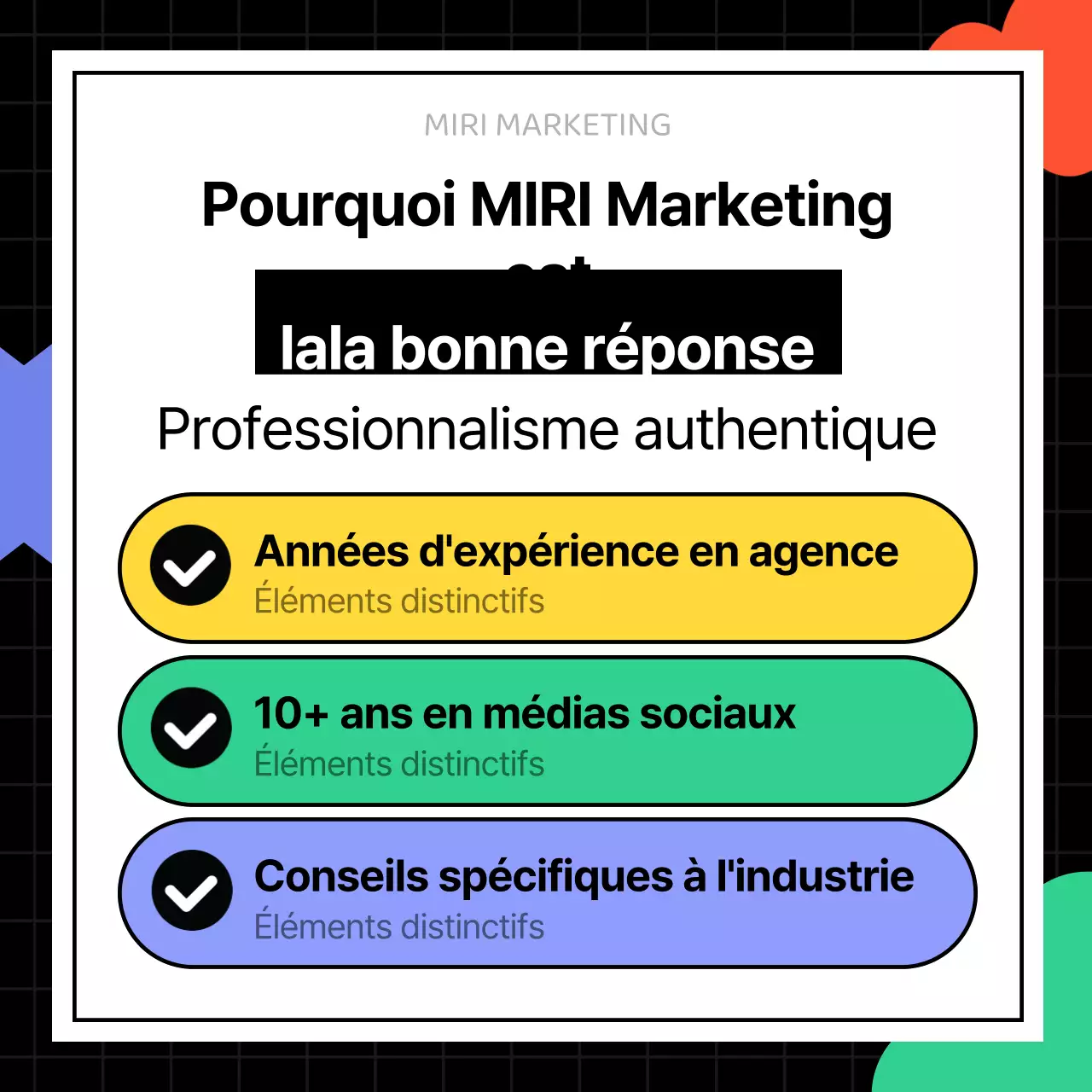 Le guide noir et néon du marketing des médias sociaux