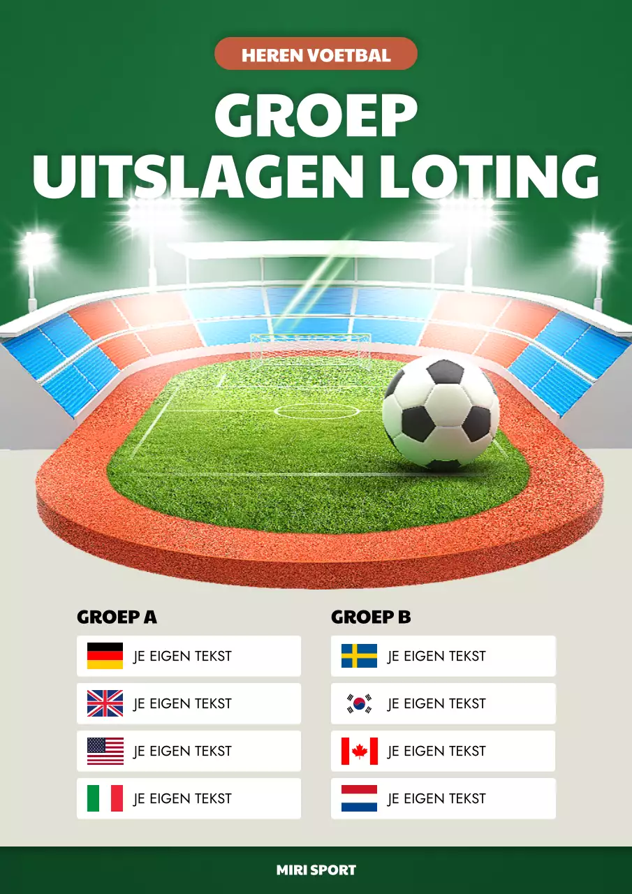 Over de trekkingsresultaten van een eenvoudige groene en bruine wedstrijd