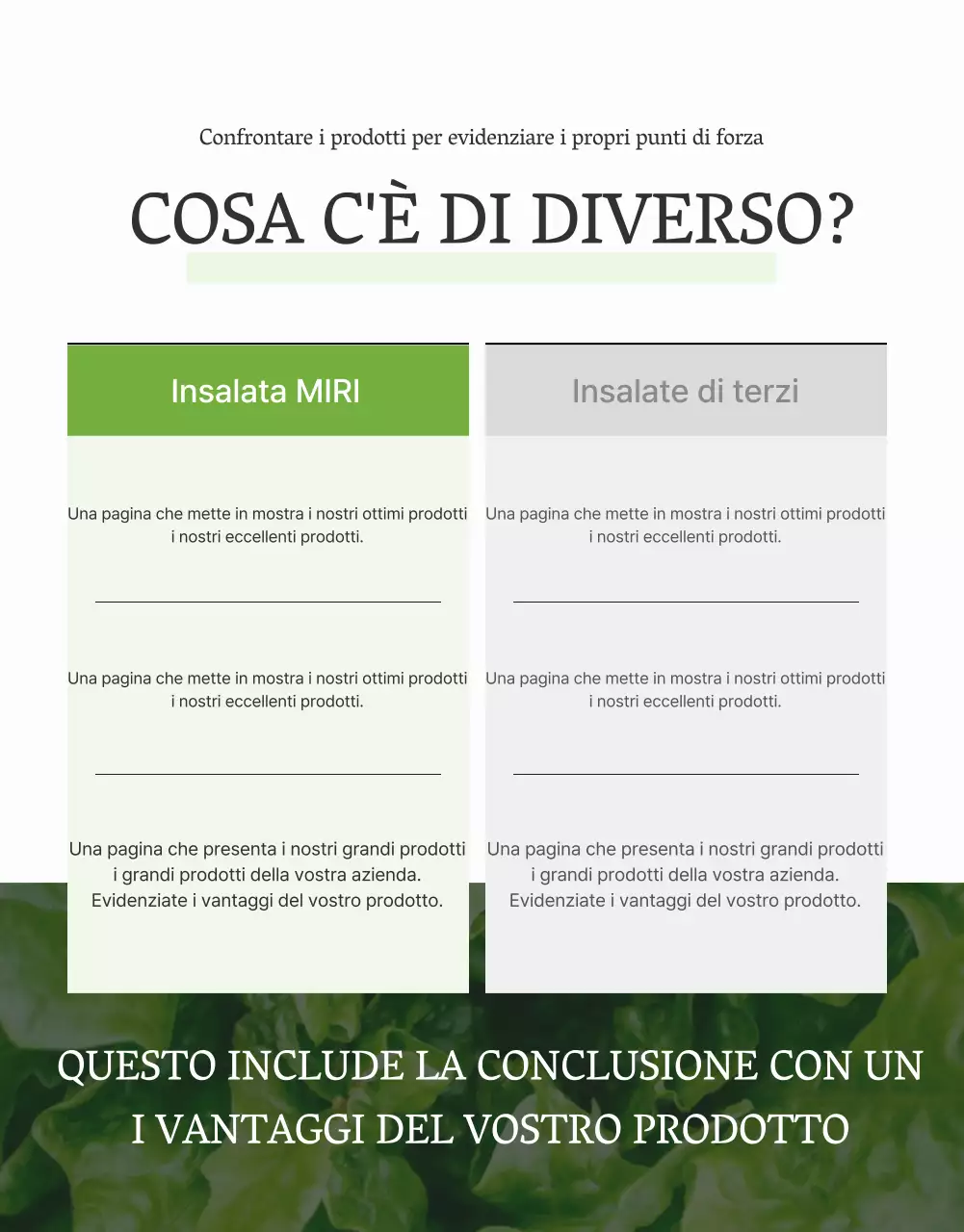 Promuovere un semplice controllo dell'insalata con fagioli bianchi e verdi