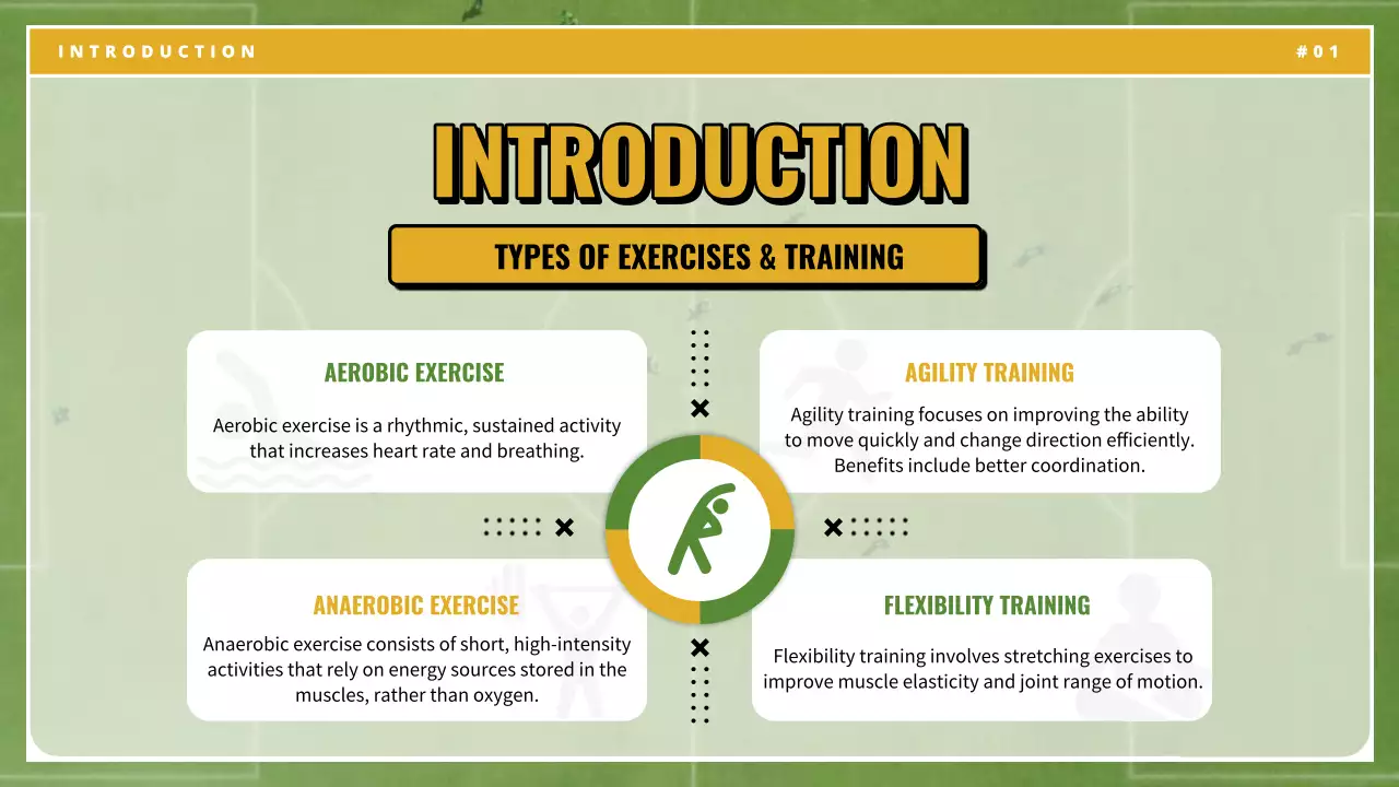 Green Modern Exercise Presentation
