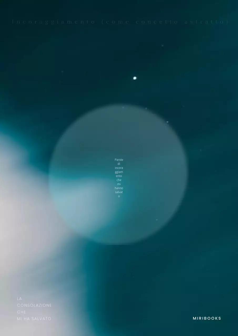 Copertina semplice color menta.