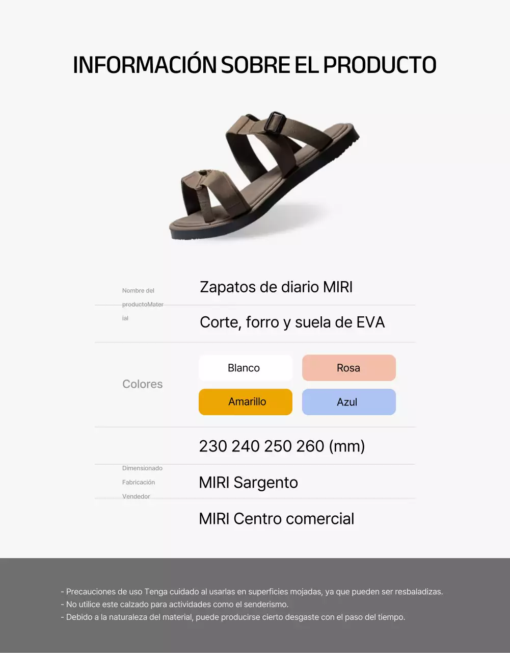 Zapatos de verano sencillos, verdes y asequibles