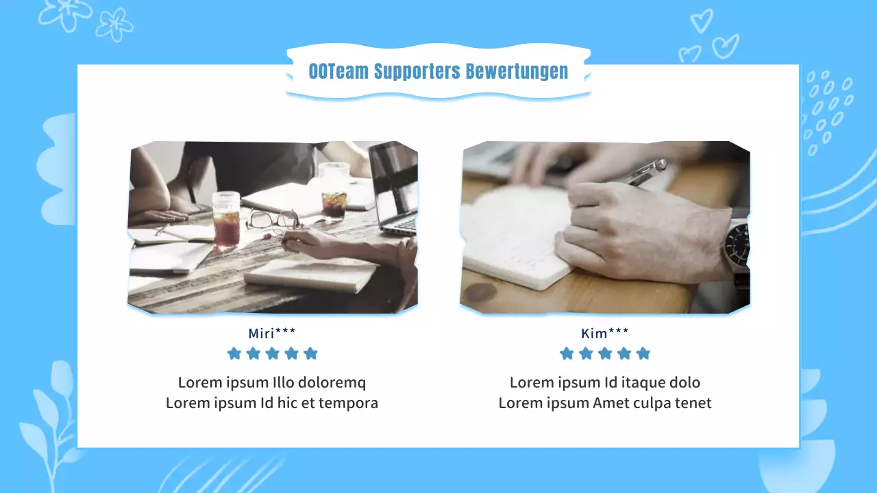 Eine kitschige, hellblau-weiße Präsentation eines Busan-Viertelführers