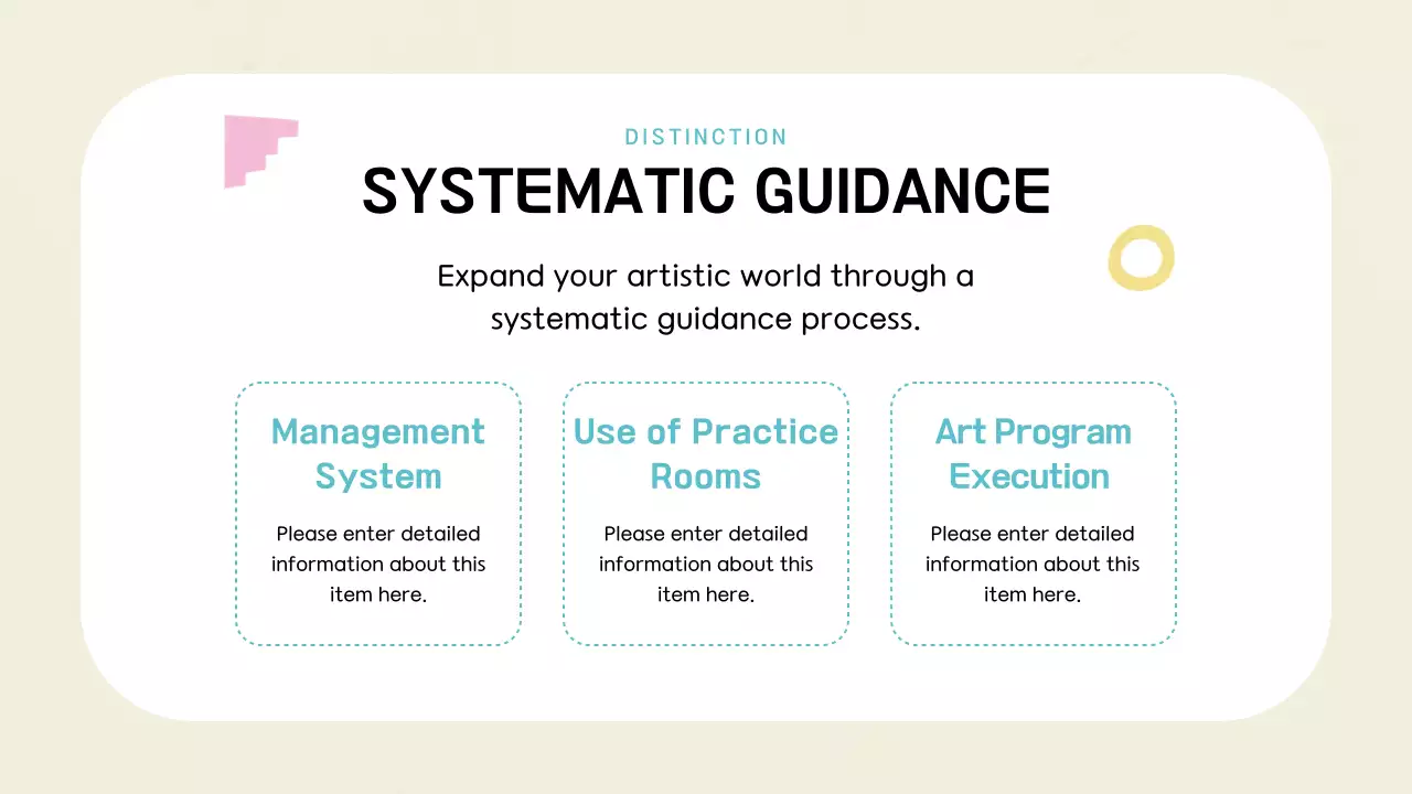 Beige Minimal Art Guide Presentation