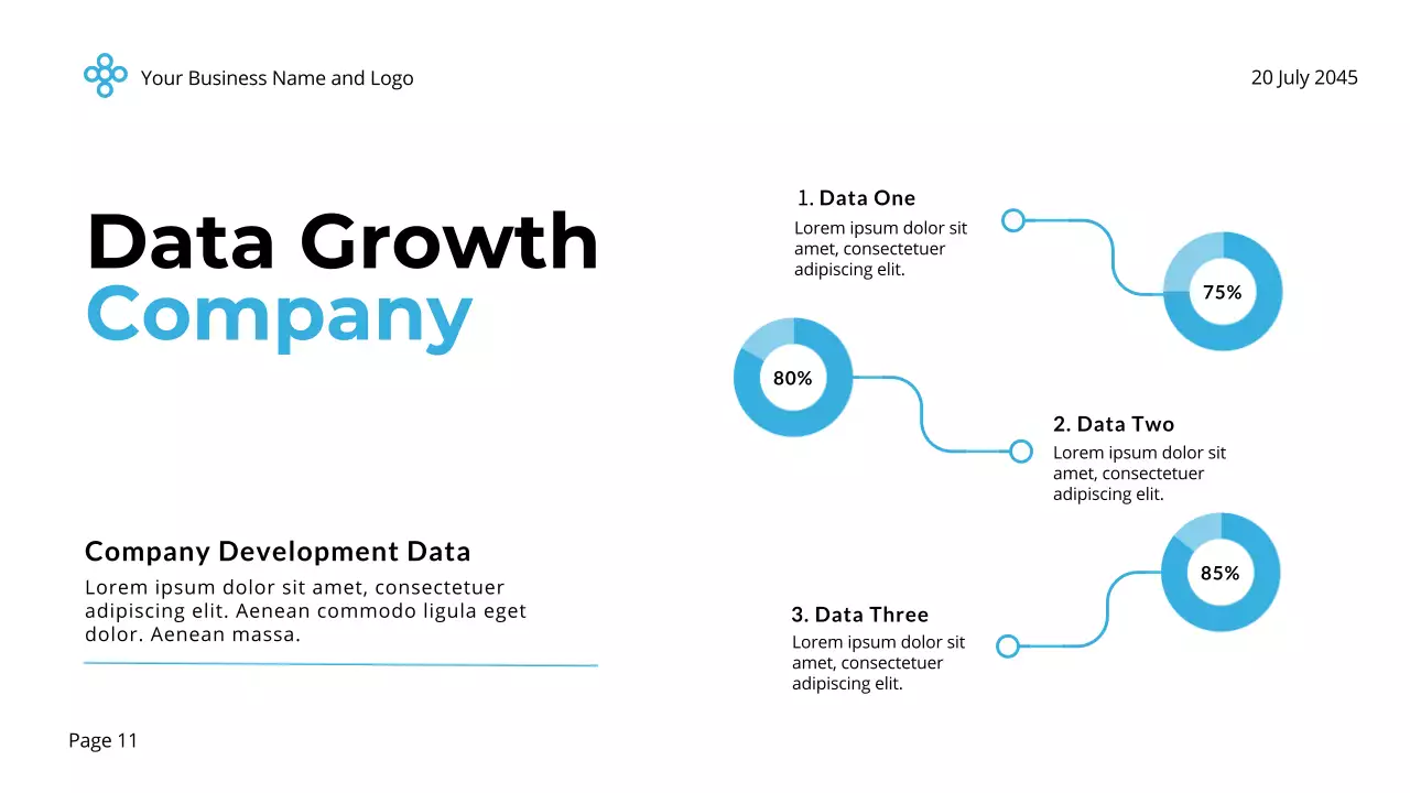 Blue Modern Business Presentation