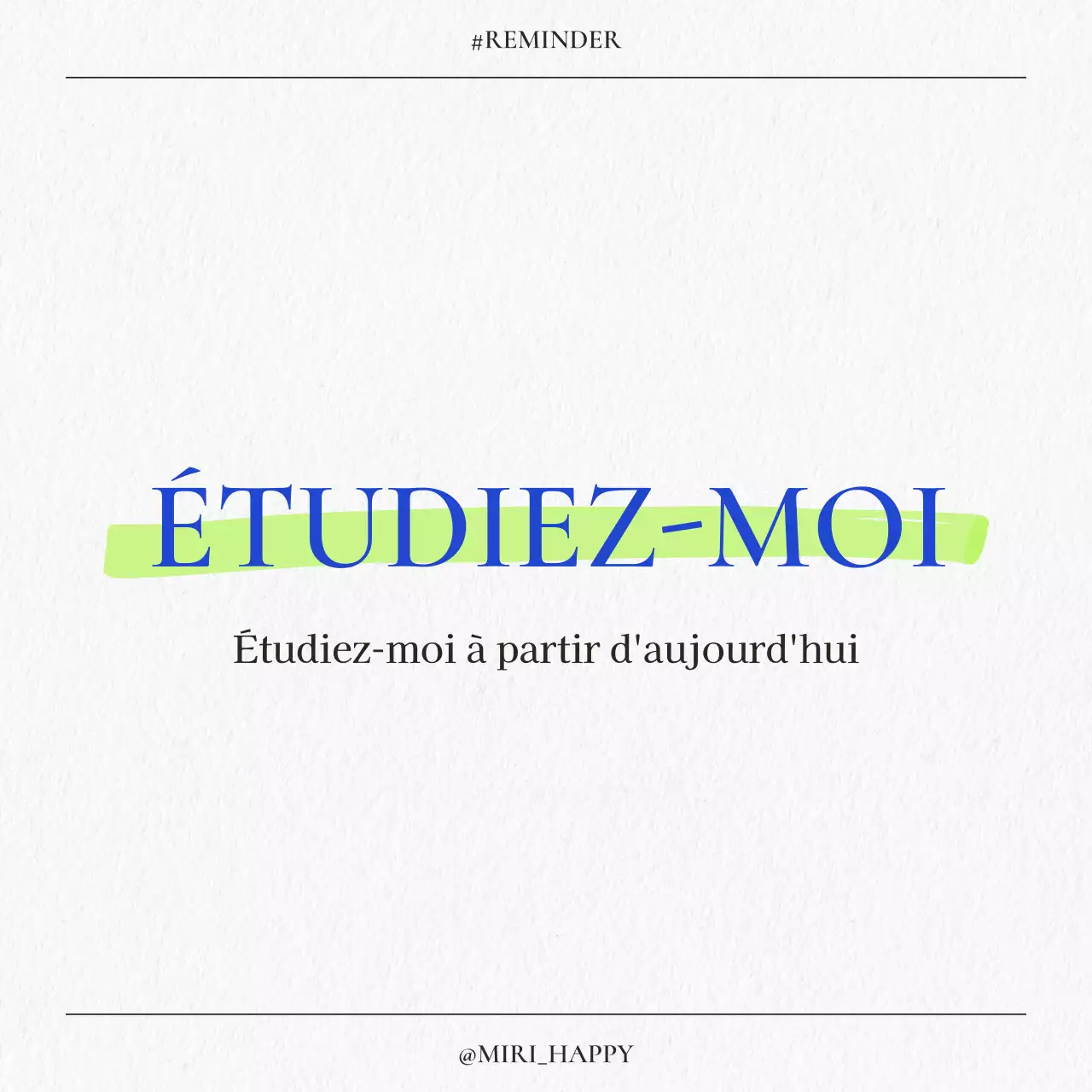 Postes d'étude minimalistes en bleu et gris