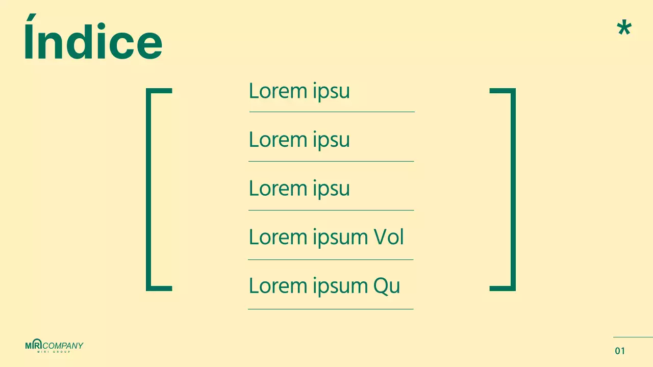 Informes de planificación de productos resaltados en verde