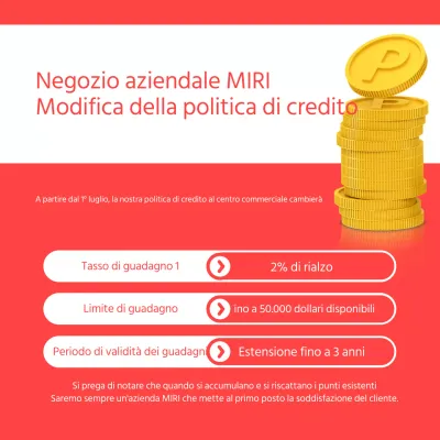 Una semplice modifica rossa e bianca alla nostra politica di risparmio