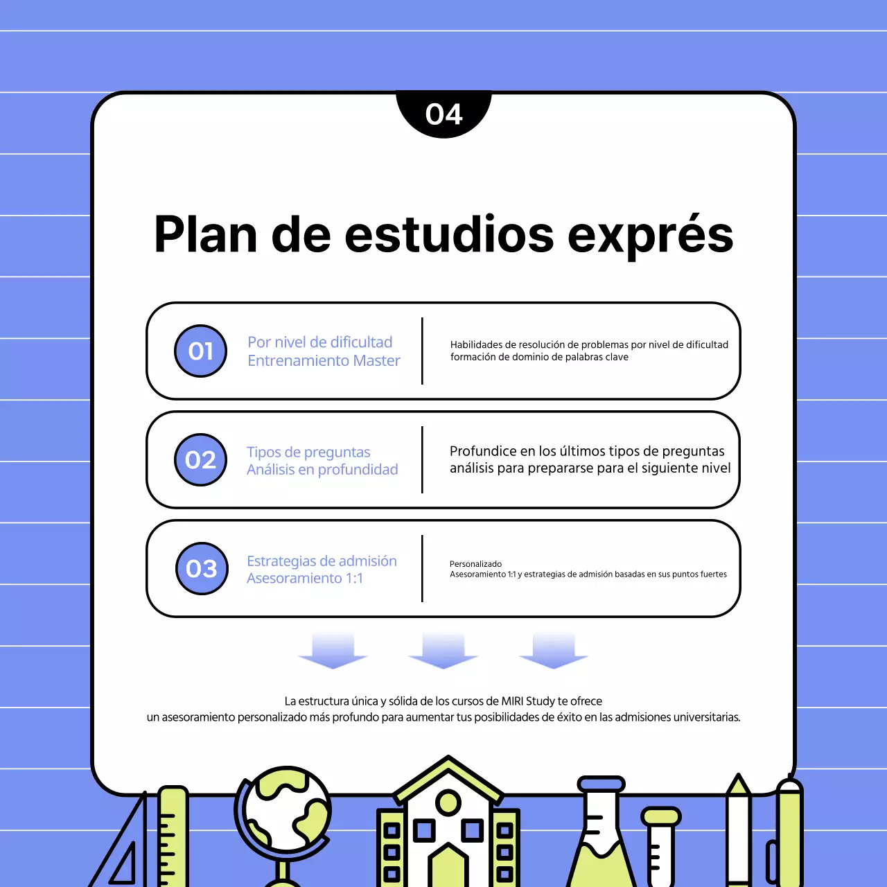 Un bonito folleto escolar en chartreuse y azul claro