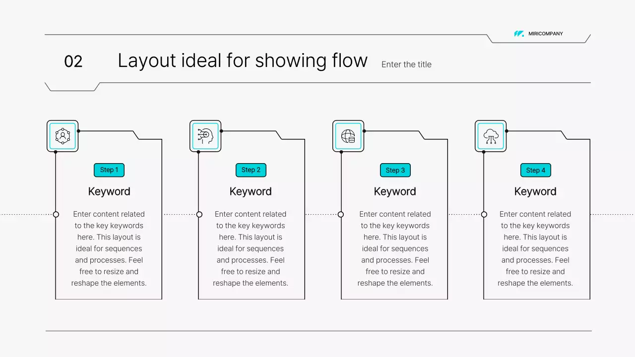 White Modern Electronic Presentation