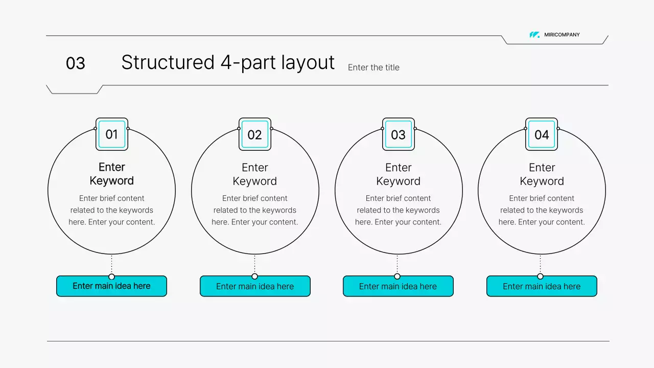 White Modern Electronic Presentation