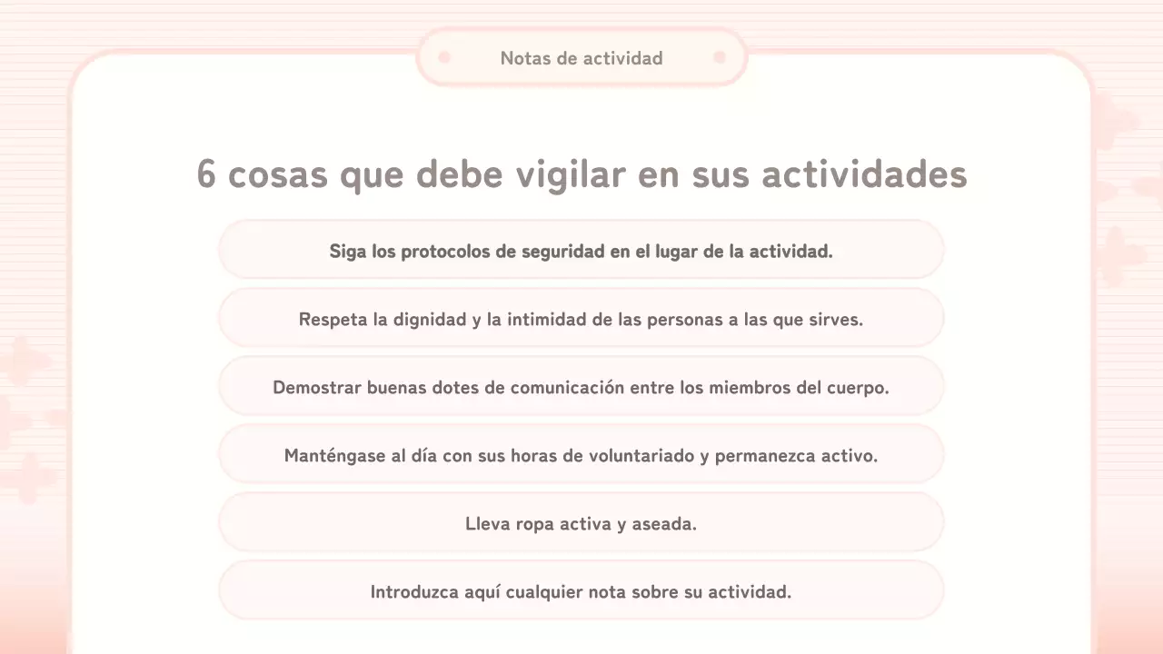 Material de formación de los Cuerpos Rosa y Rojo