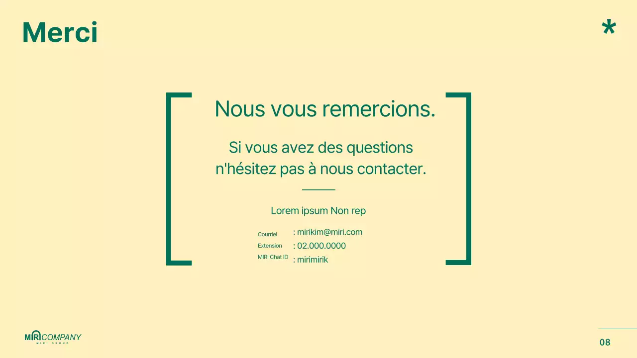 Rapports sur la planification des produits surlignés en vert