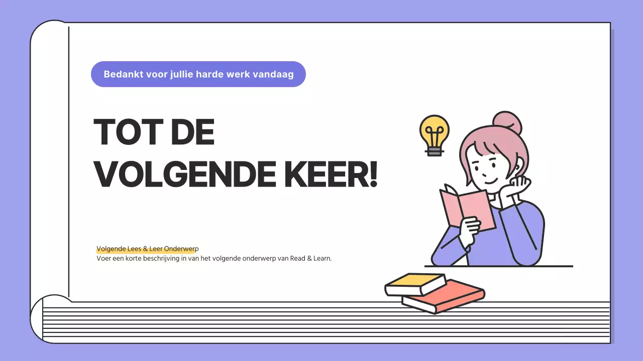Eenvoudige leeslessen in paars en zwart