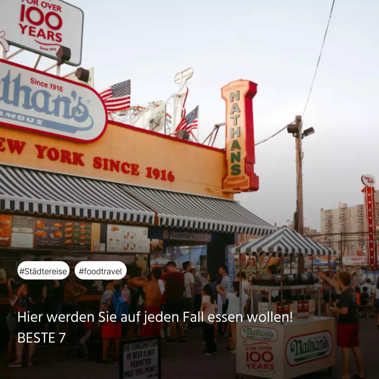 Ein einfacher Sommerreisebericht in Rot und Weiß