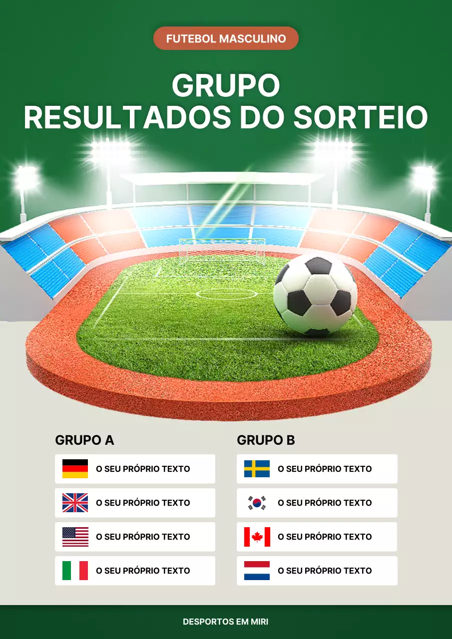 Sobre os resultados do sorteio de um simples jogo de verde e castanho