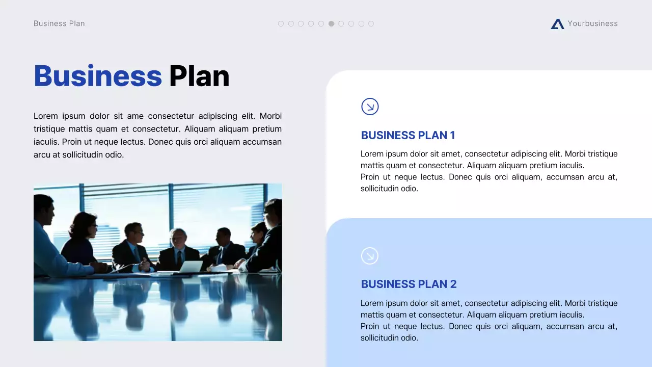 Blue Modern Project Presentation