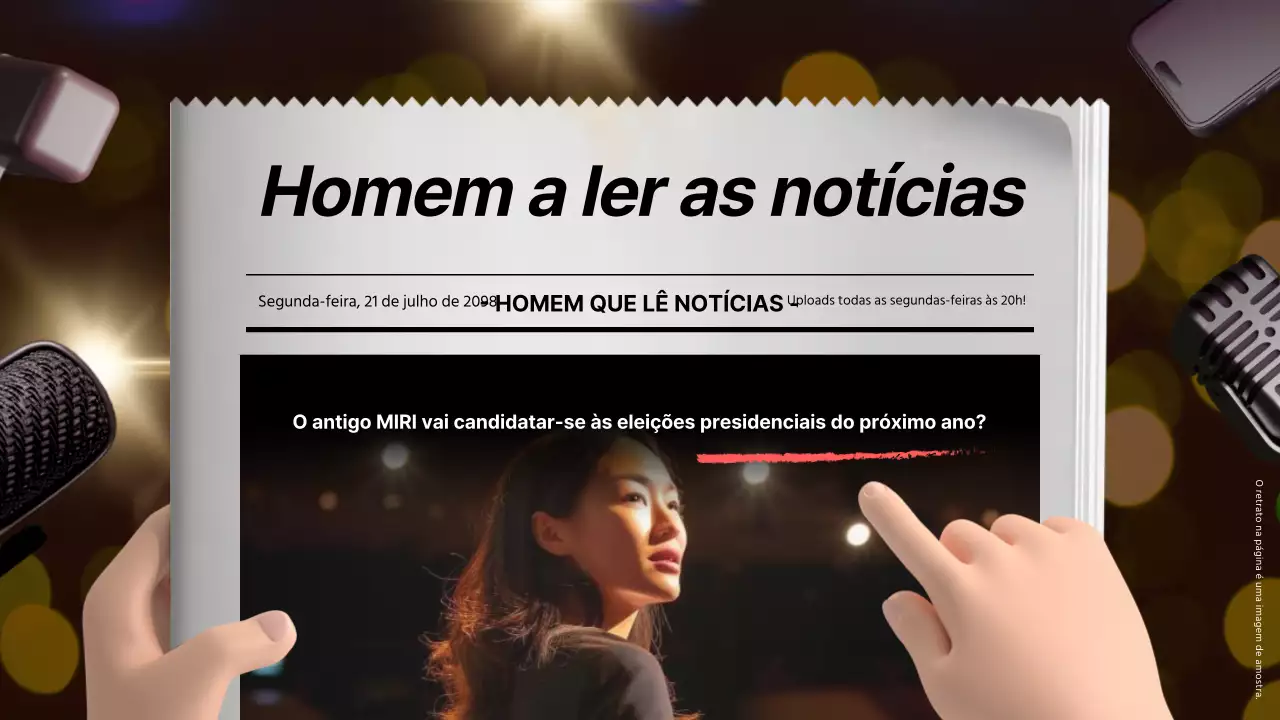 Notícias de última hora e assuntos actuais em castanho e branco