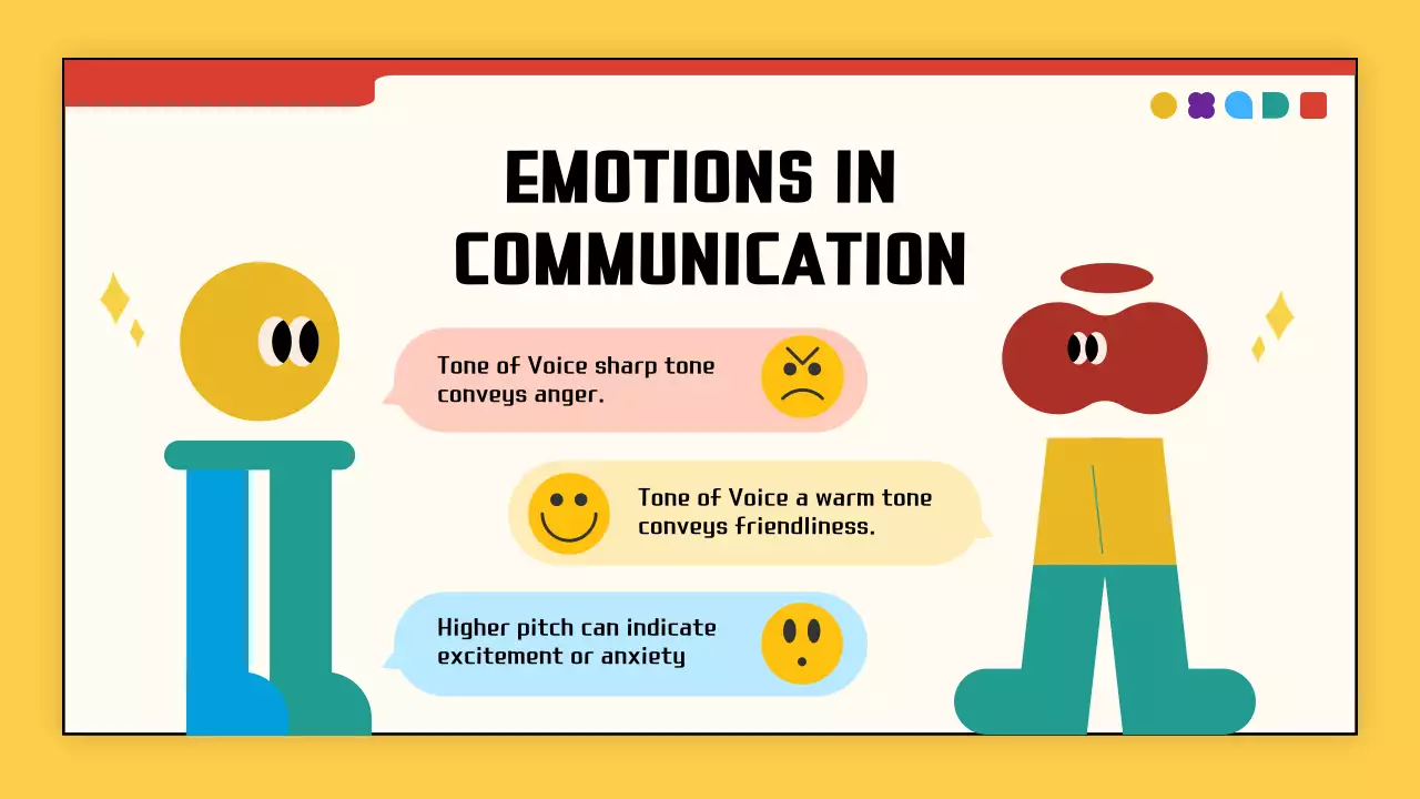 Yellow Abstract Emotions Lecture Presentation