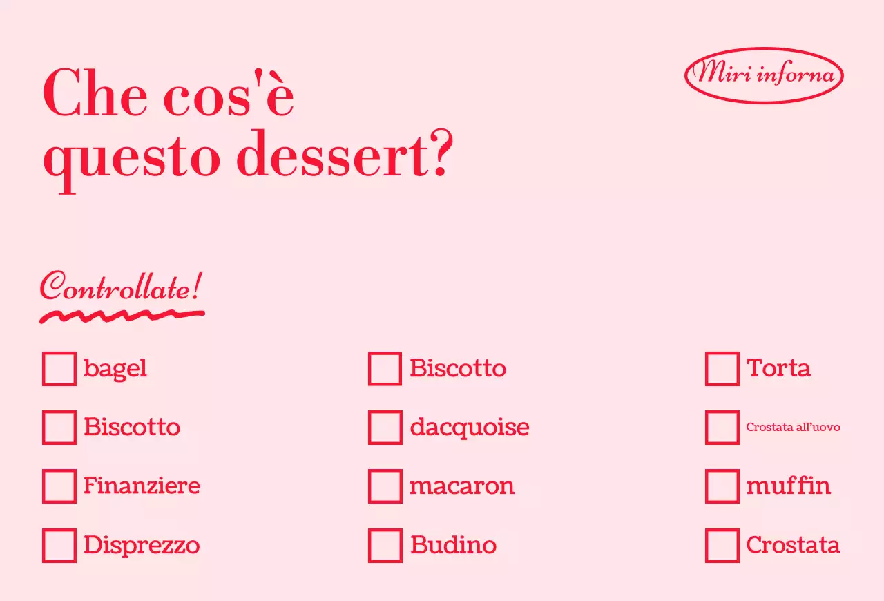 Guida alla conservazione dei dessert con sfondi pastello