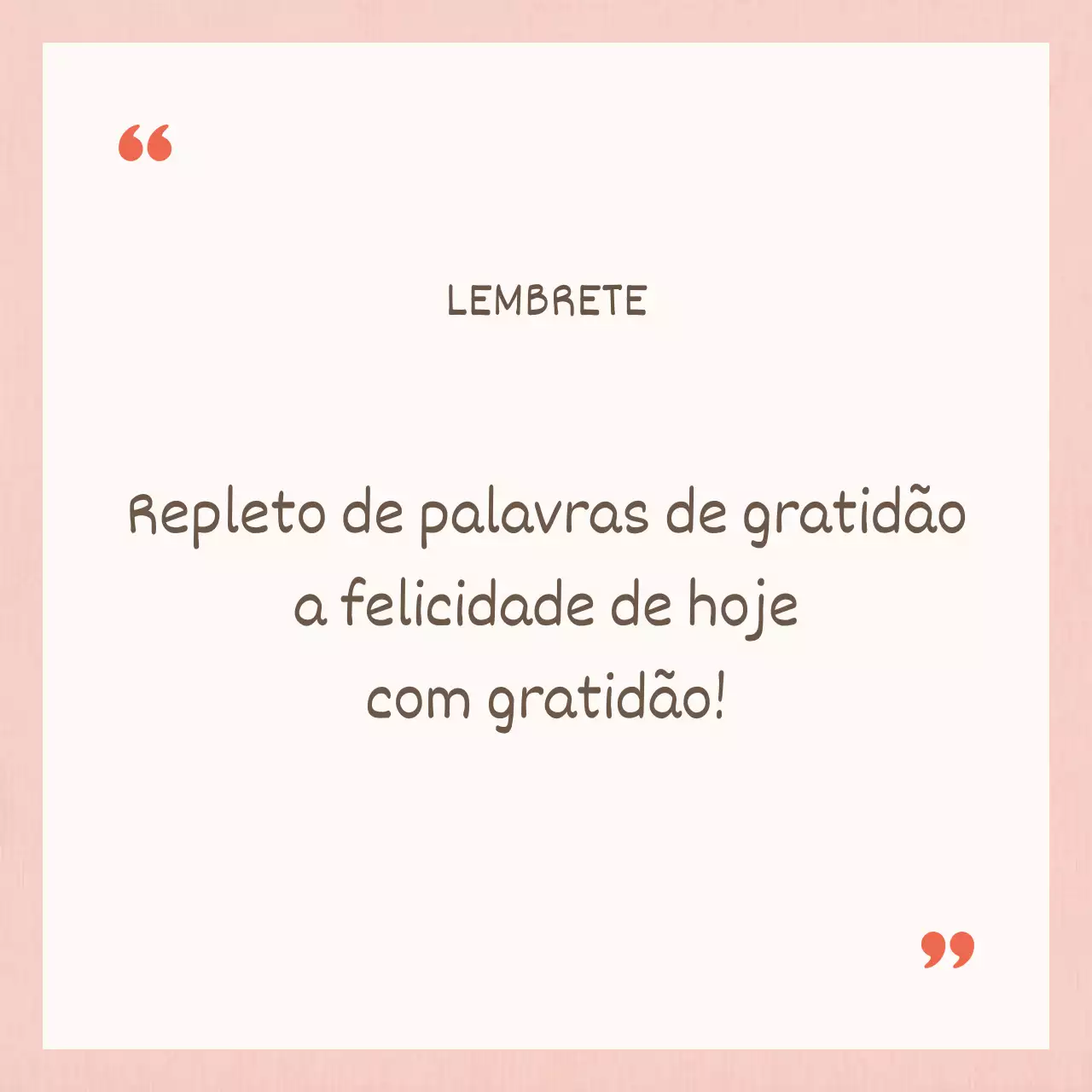 Postagem sentimental moderna em vermelho e cor-de-rosa