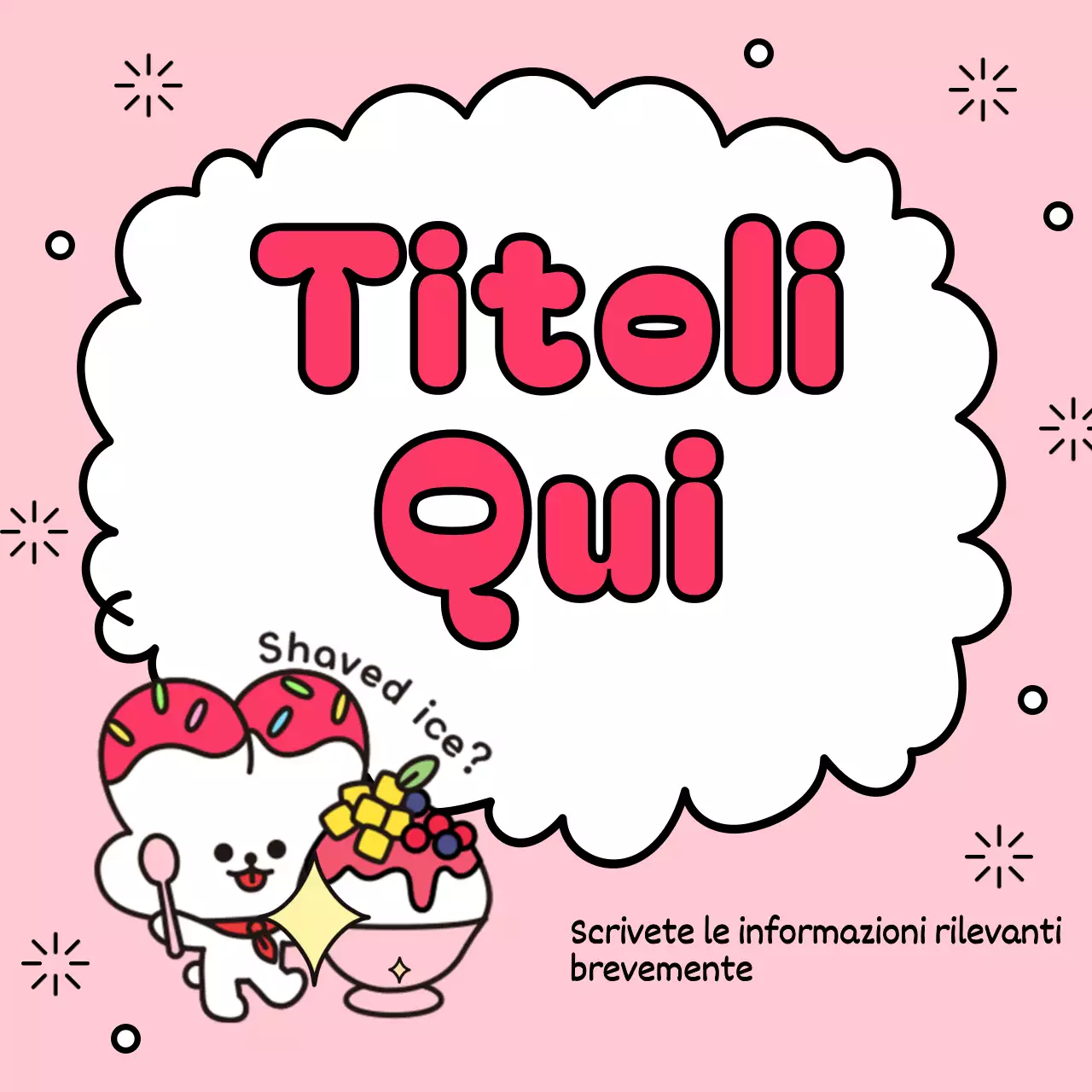 Una simpatica collezione di titoli estivi in verde e giallo