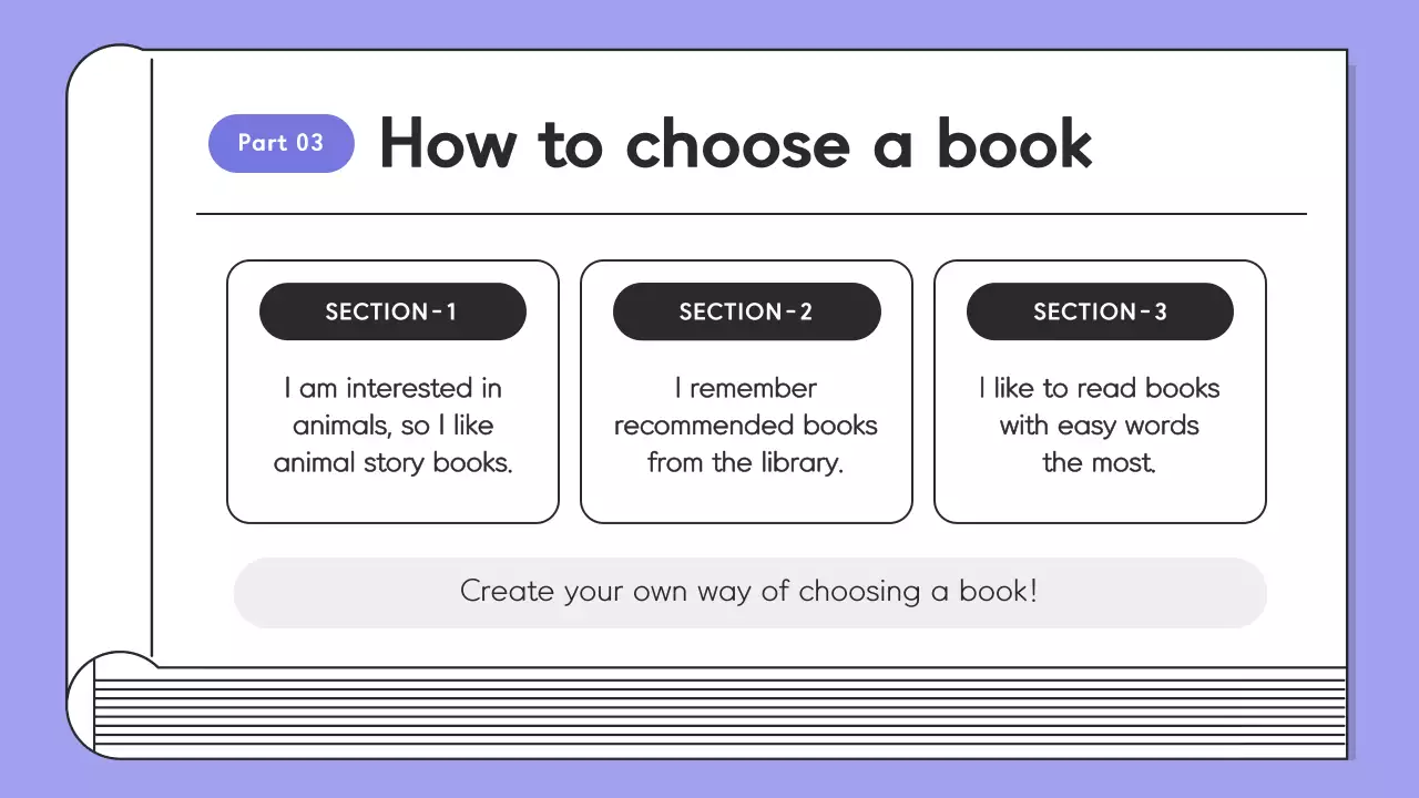 Purple Simple Reading Guide Presentation
