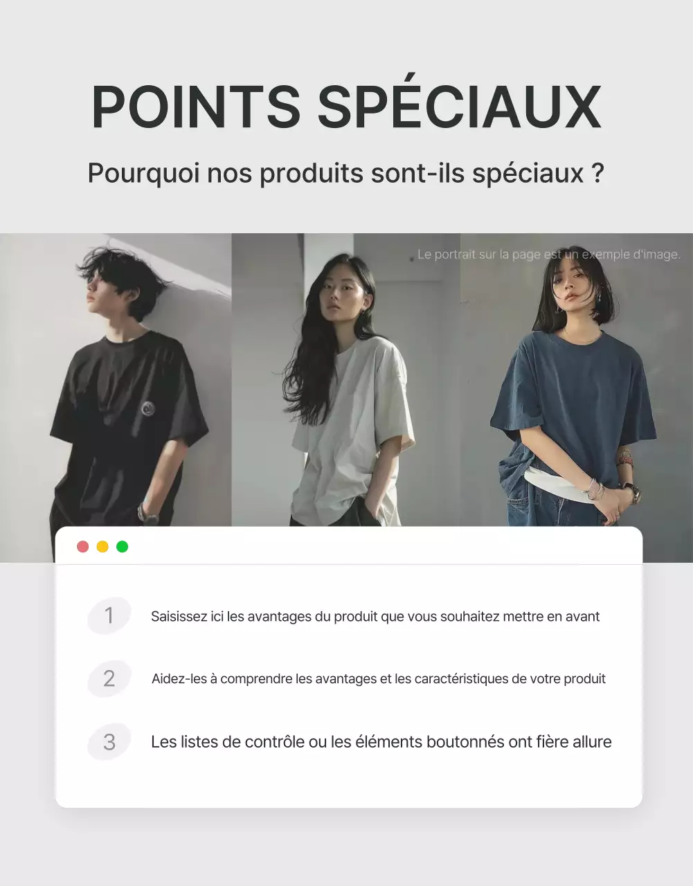 Promouvoir les points de contrôle dans les centres commerciaux à la mode en gris et bleu clair