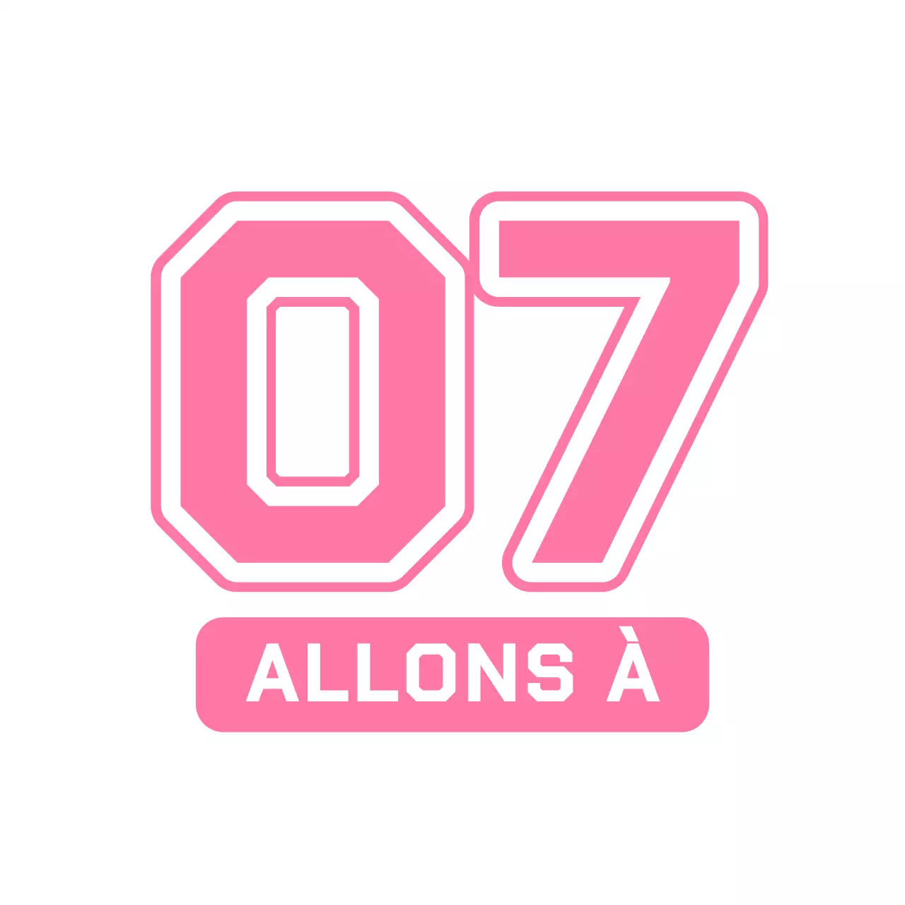 Marchandises à initiales numérotées avec un concept de numérotation au dos