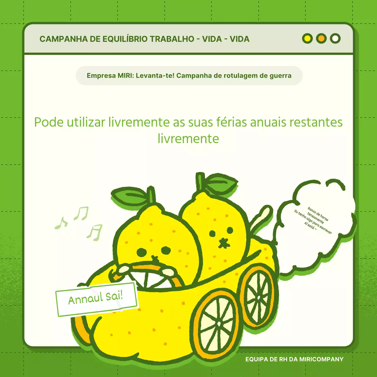 Anúncio de promoção da utilização do feijão amarelo e do feijão verde