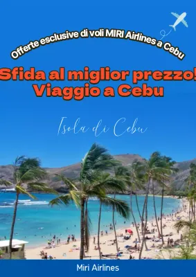 Promuovere viaggi semplici e a basso costo in blu e giallo