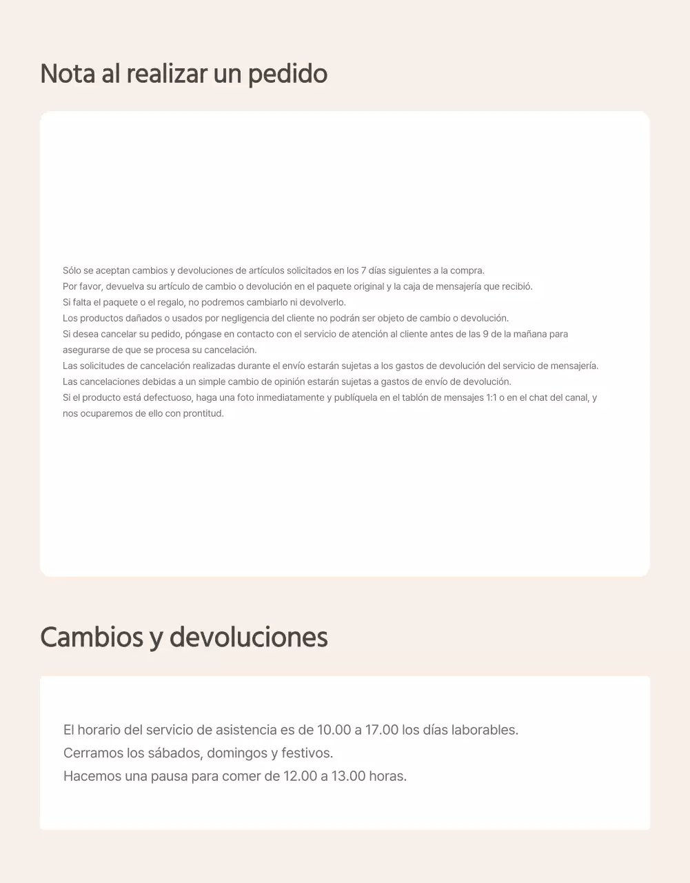 Promover los alimentos básicos del kit de comida naranja y marfil y en qué fijarse