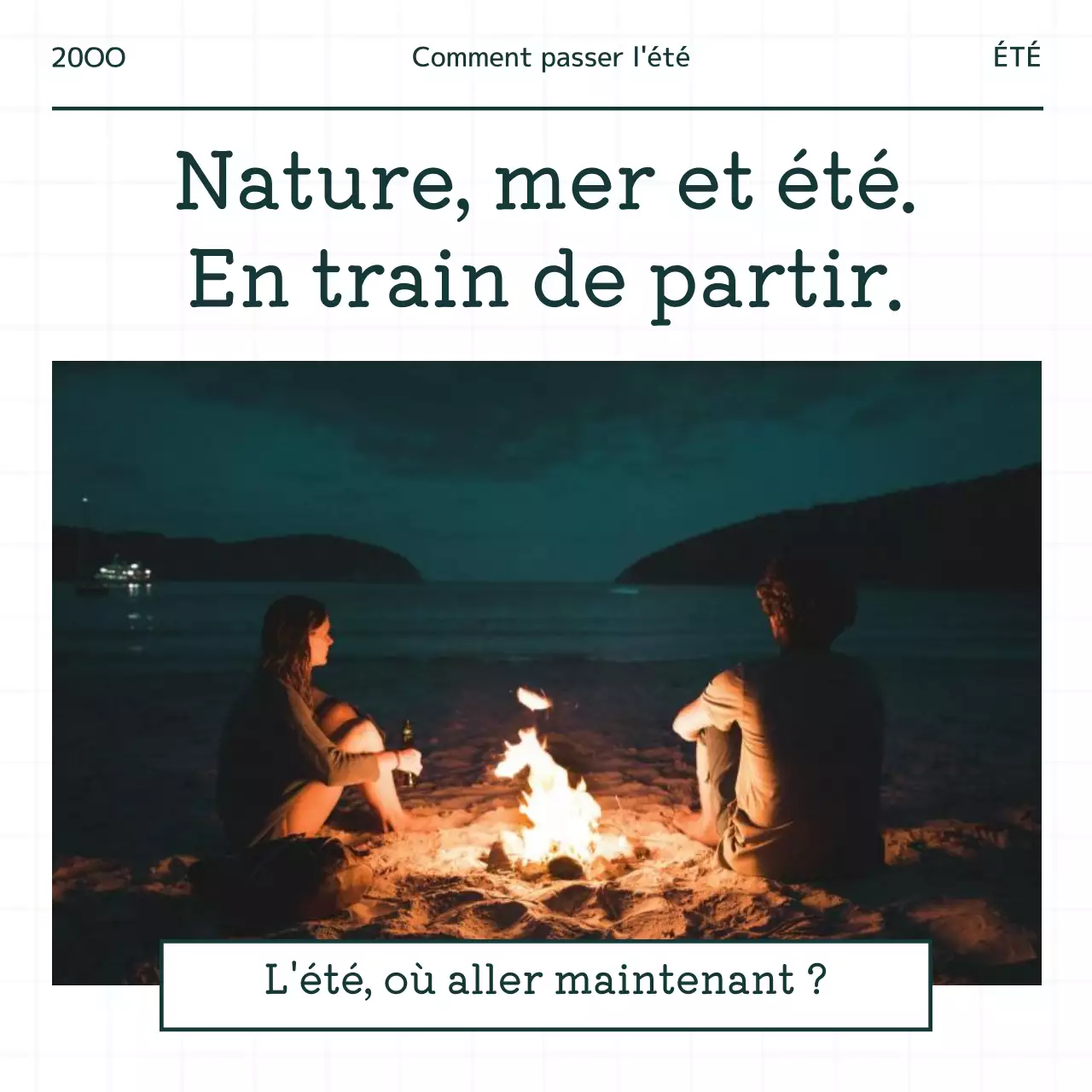 Panneaux d'information sur les produits de voyage, simples, verts et kakis.