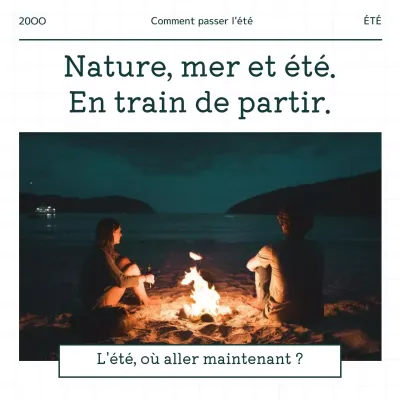 Panneaux d'information sur les produits de voyage, simples, verts et kakis.