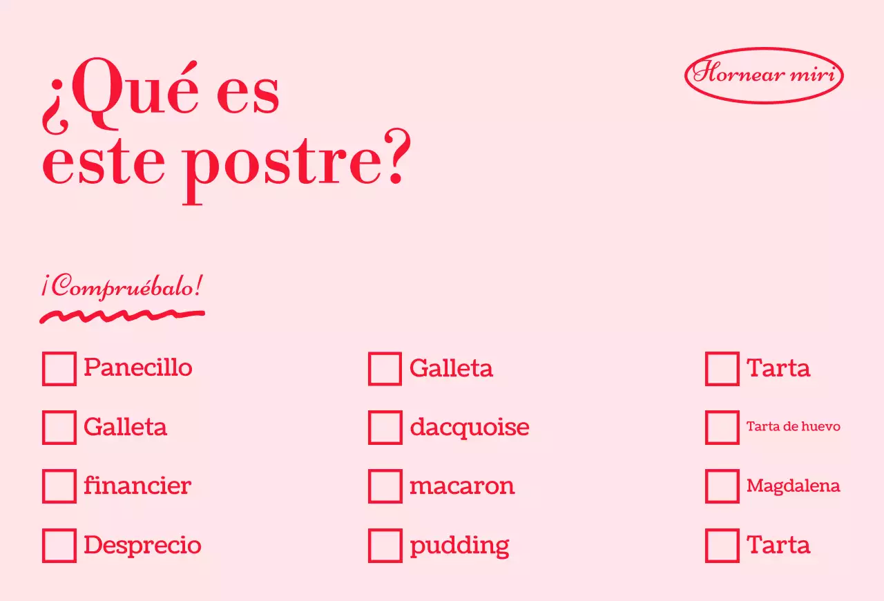 Guía para guardar postres con fondos pastel