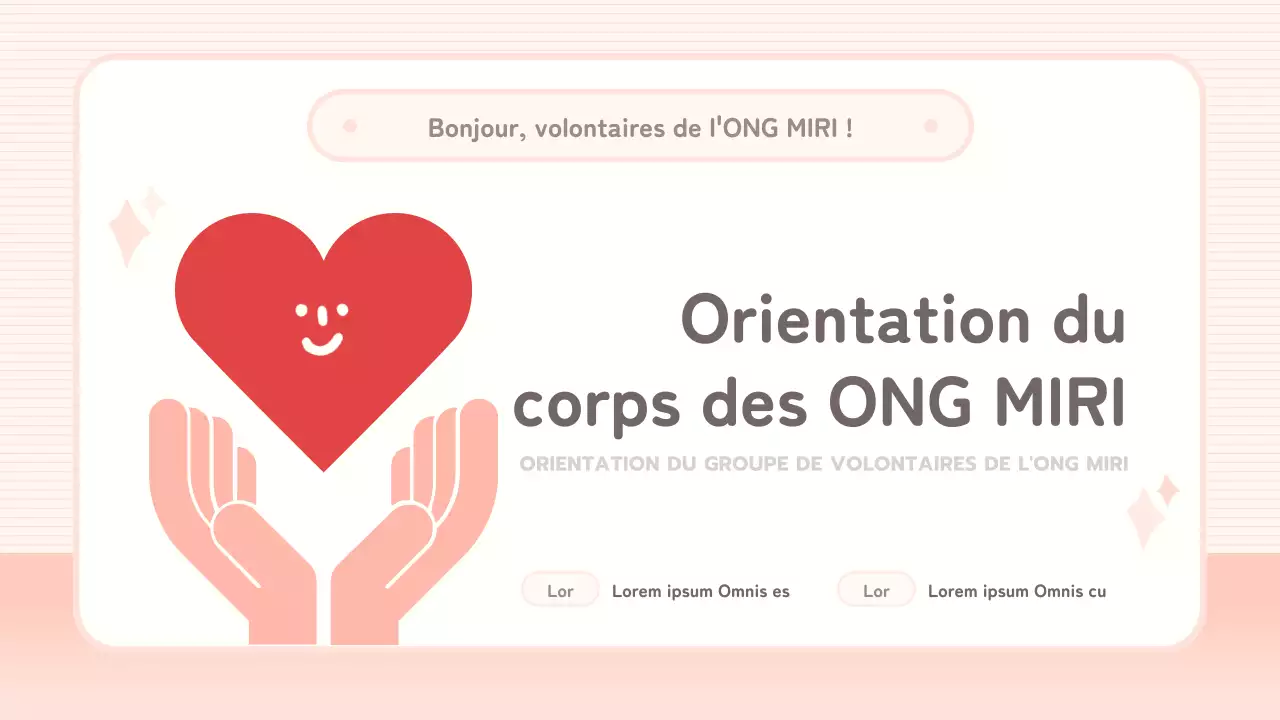 Matériel de formation du Corps rose et du Corps rouge