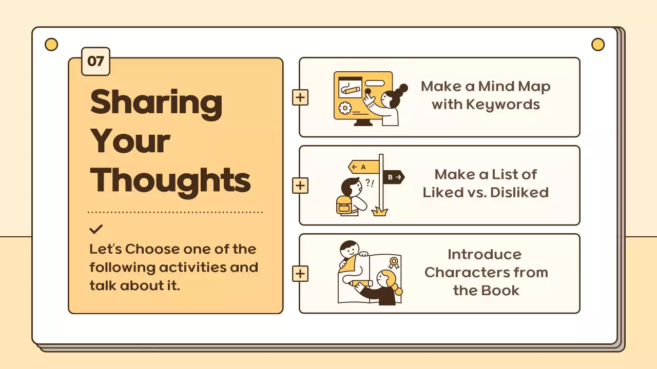 Beige Simple Reading Guide Presentation