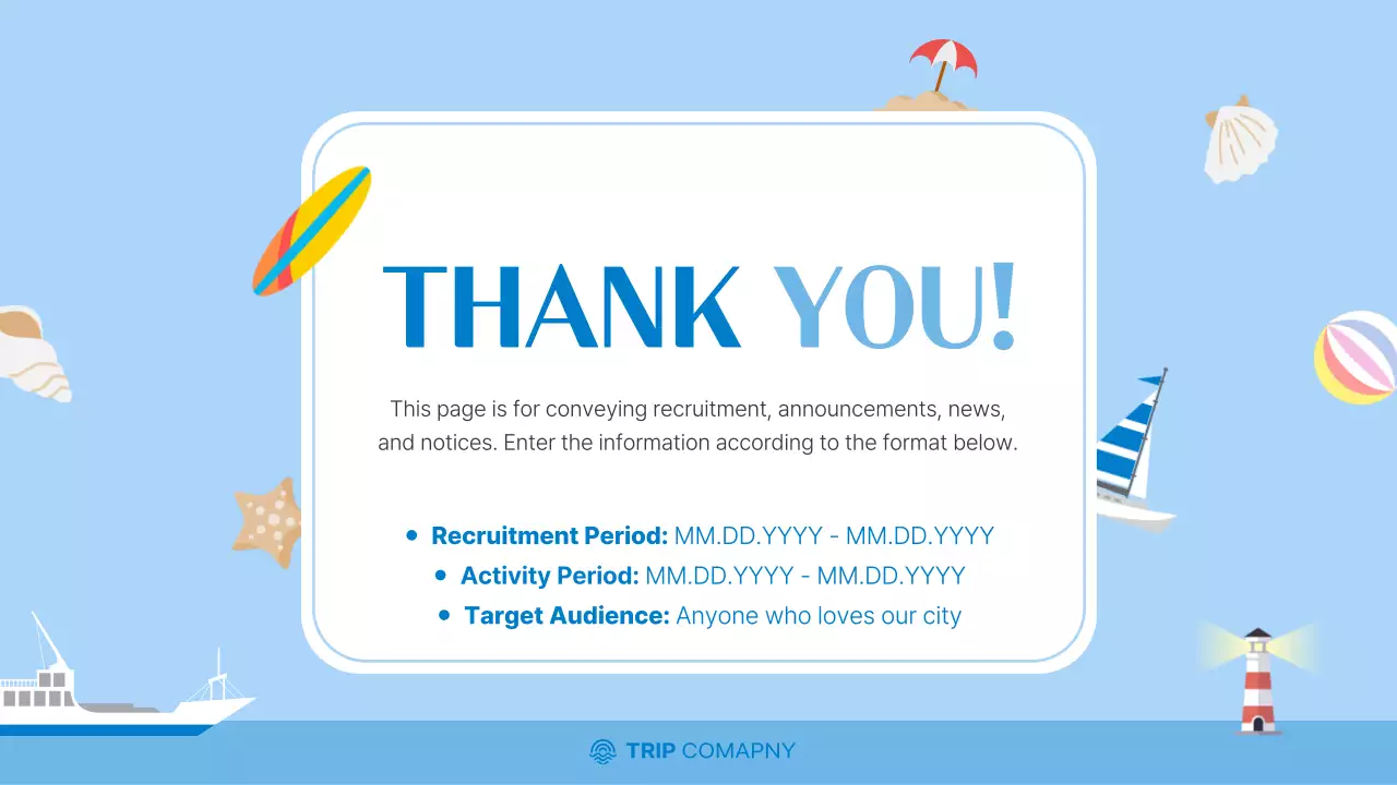 Promoting Busan's cozy light blue and beige neighborhoods