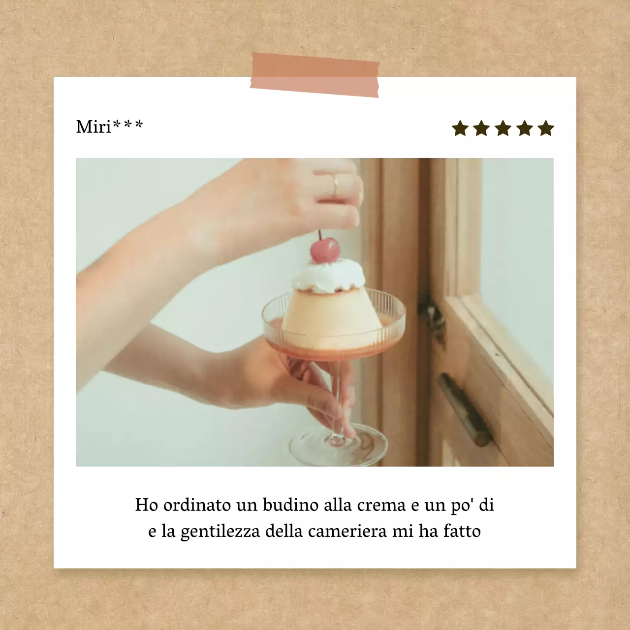 Recensione di un caffè estivo minimalista in bianco e marrone