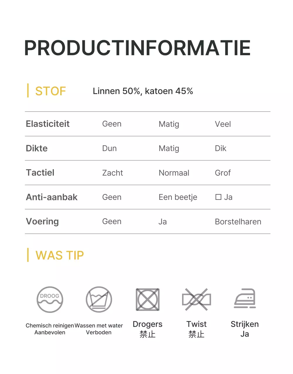 Aankondigingen en voorzorgsmaatregelen in het trendy modecentrum in grijs en lichtblauw