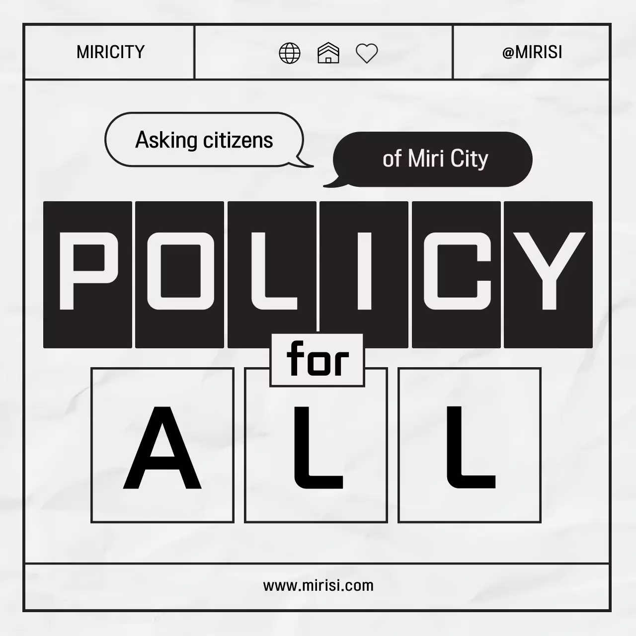 블랙 모던 정책 발표 인스타그램 캐러셀