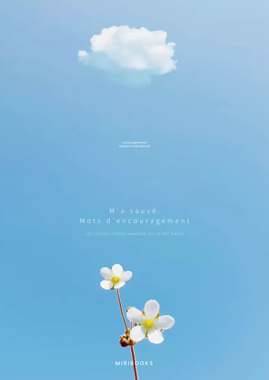 Couverture de livre simple, bleu clair.