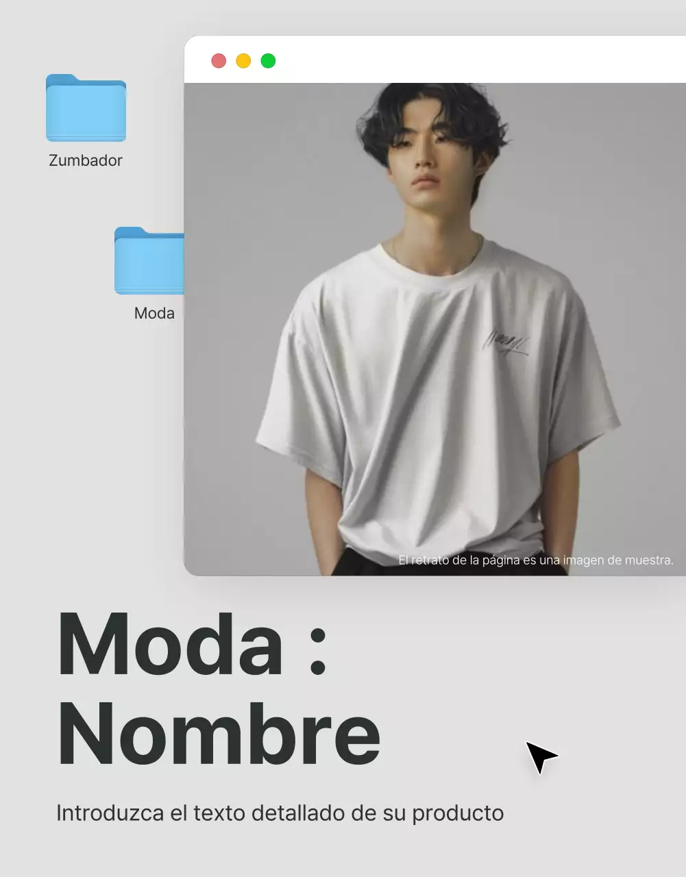 Promociona un centro comercial de moda con Instagrams, Macs y iPhones grises y celestes