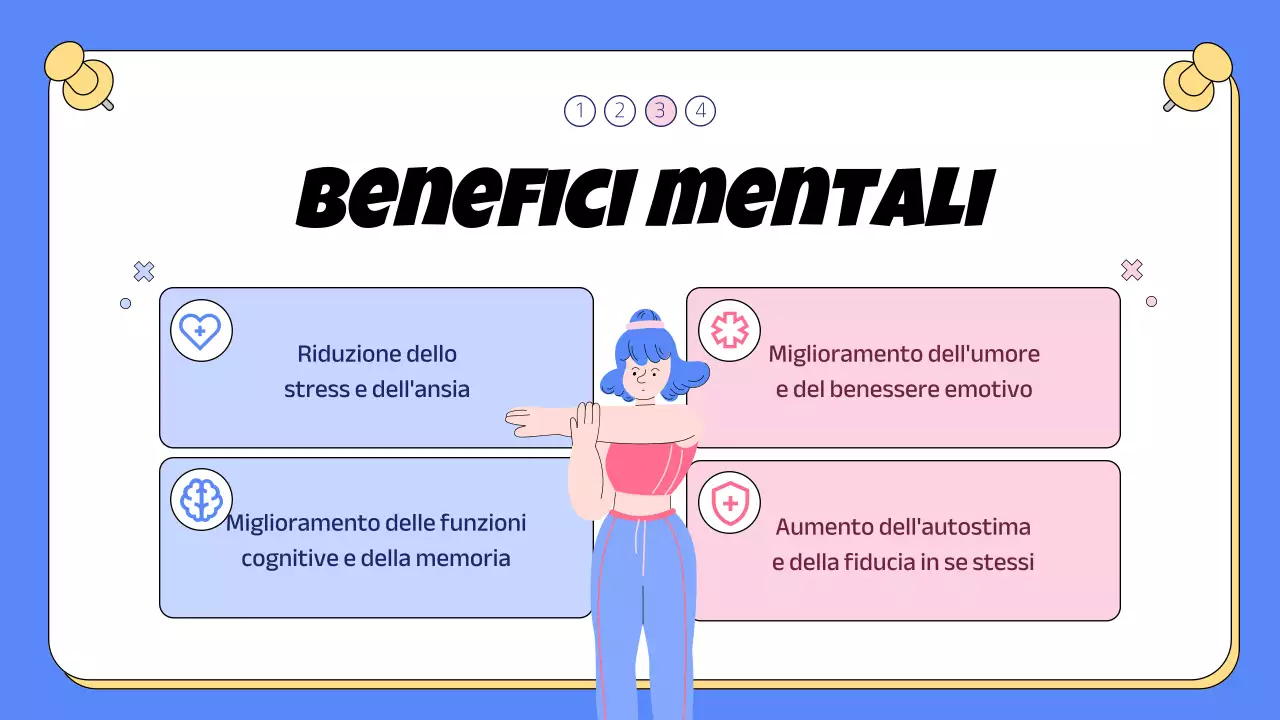 Materiale sportivo di tendenza per la scuola in blu e rosa