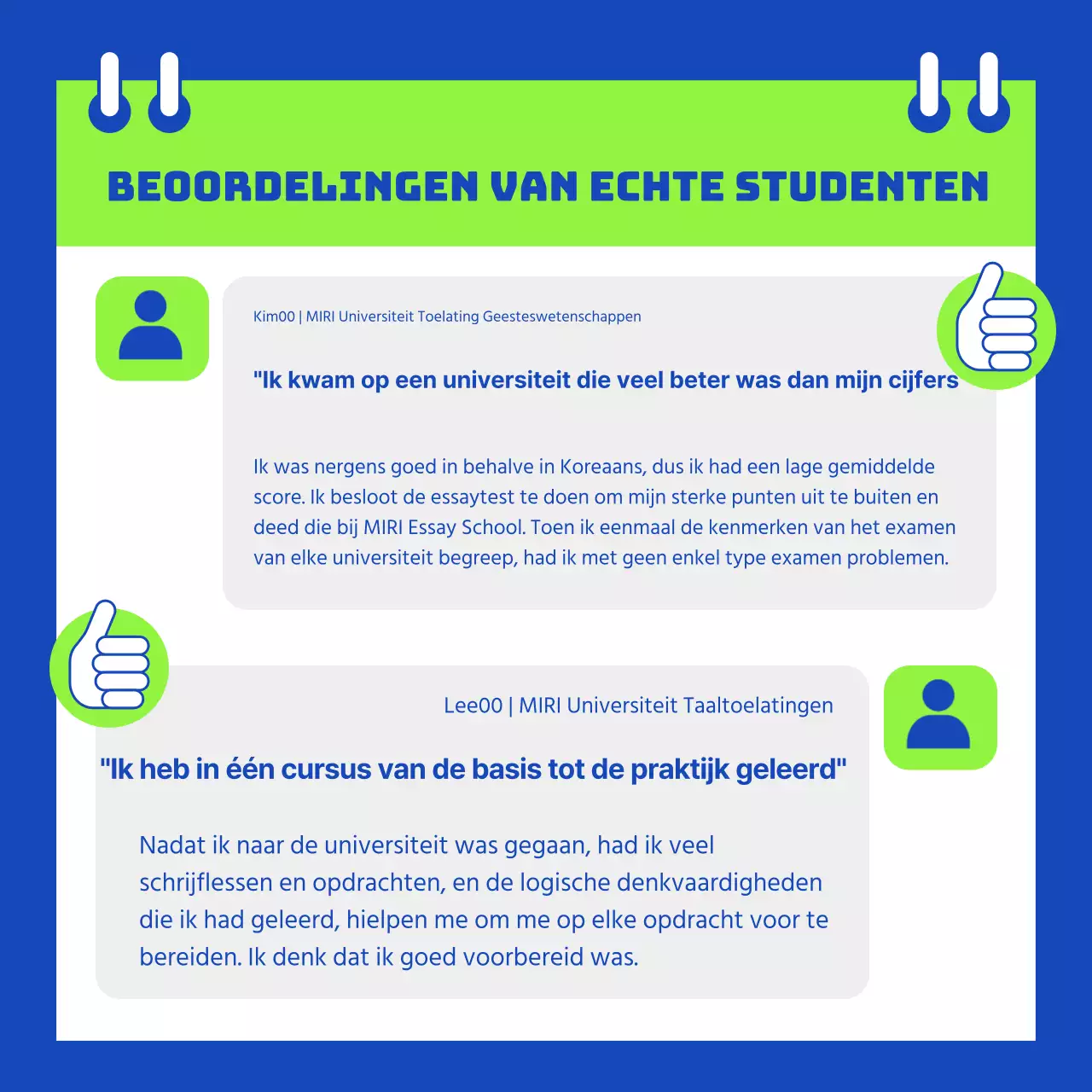Eenvoudig blauw en fluorescerend gekleurd toelatingsexamen essay schoolpromotie