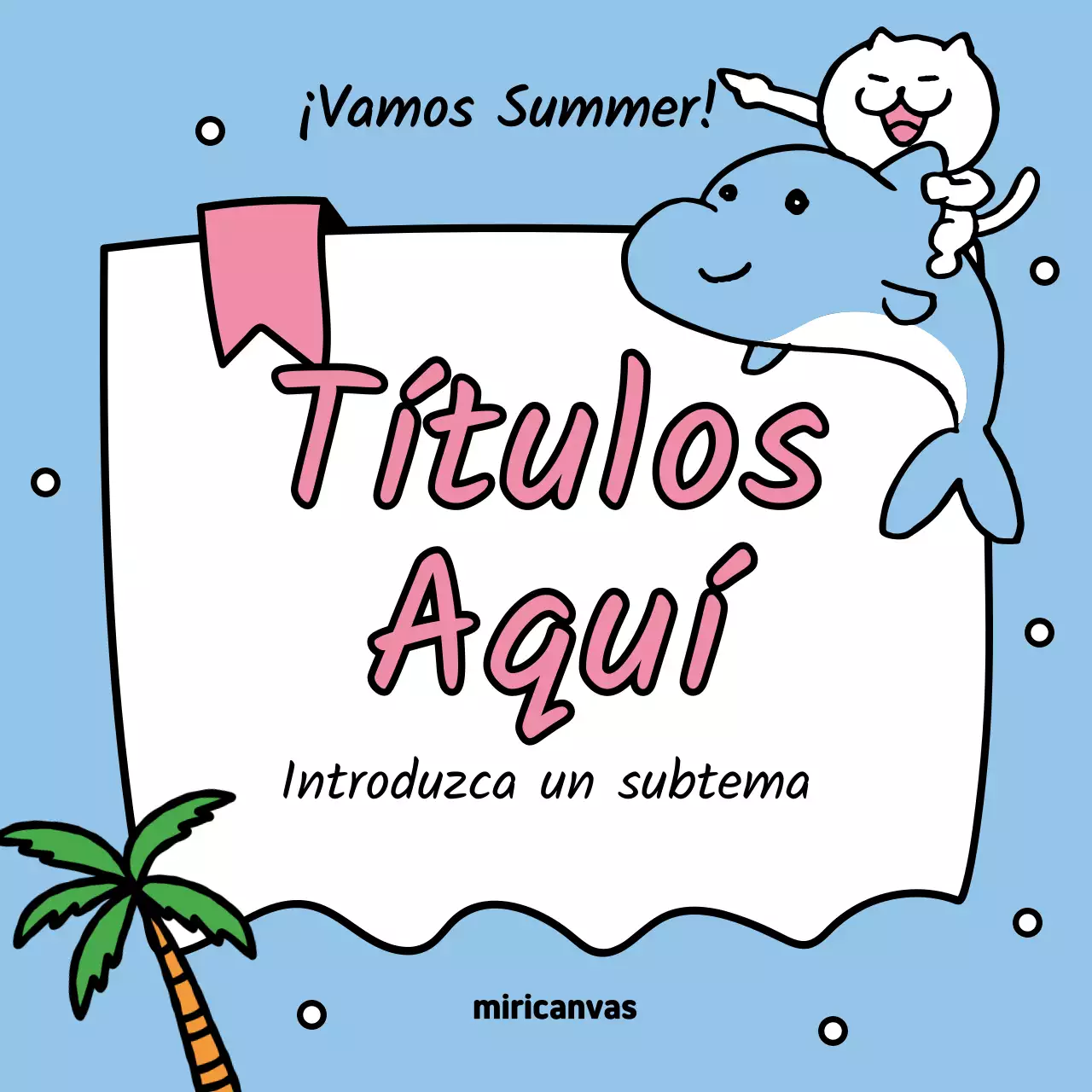 Promociona tus eventos de verano con amarillo y azul claro