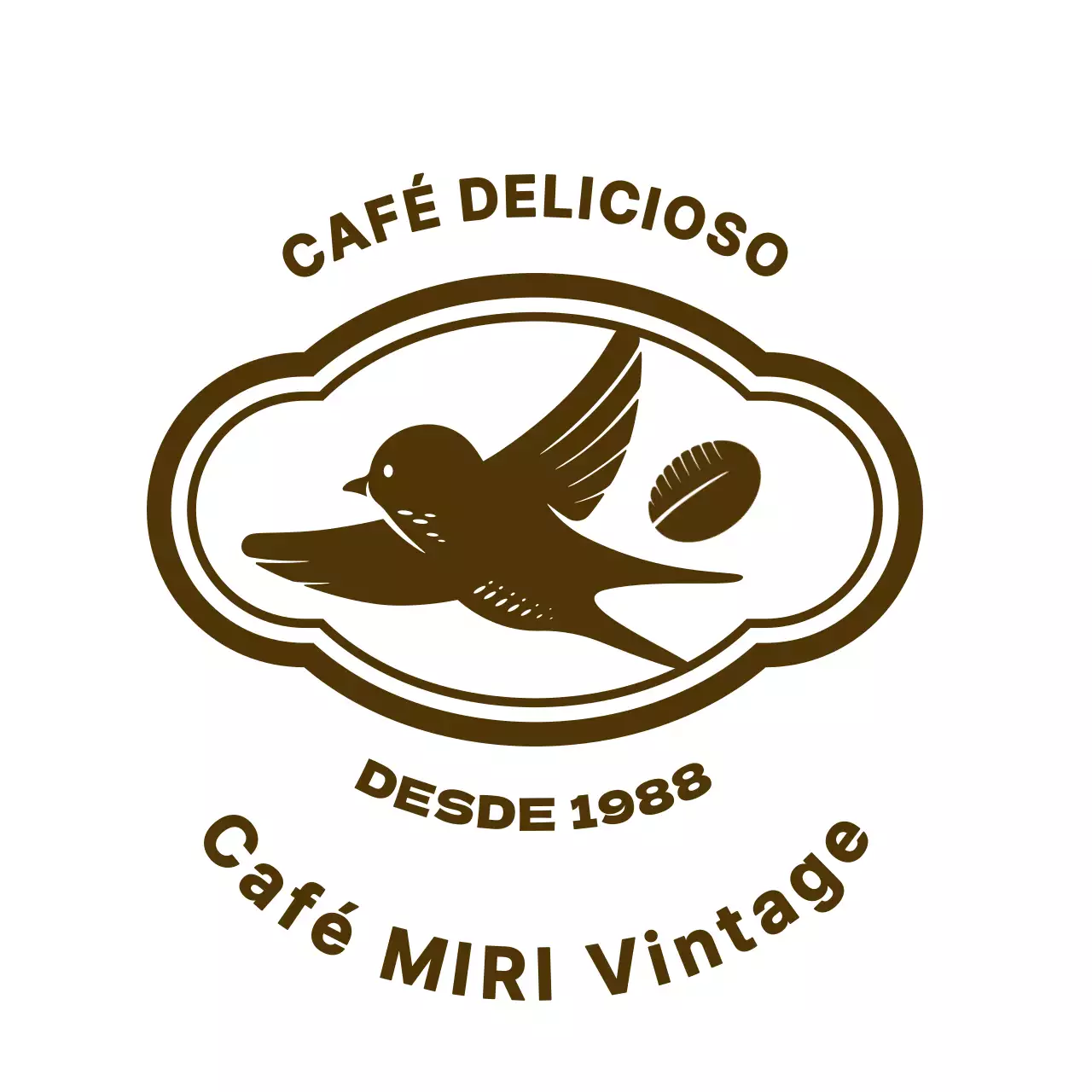 Apresentamos os grãos de café com um toque retro